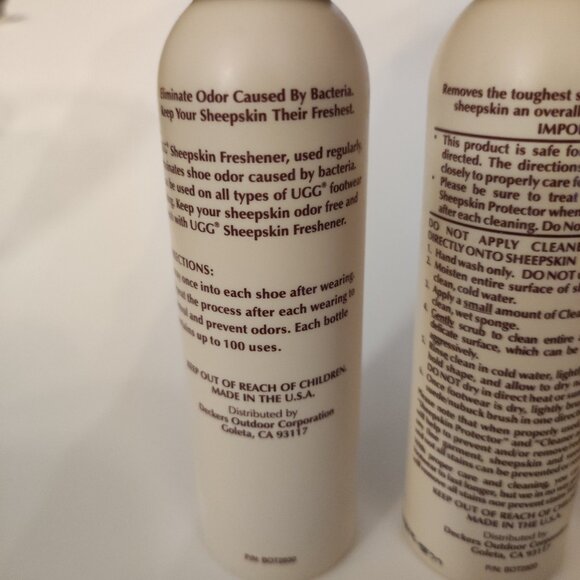 UGG sheepskin care kit freshener/ cleaner and conditioner / protector shoes care - Picture 8 of 8